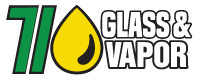 710 Glass and Vapor Logo