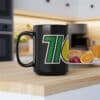 710 Black Mug - Image 8