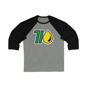 710 Unisex 34 Sleeve Baseball Tee